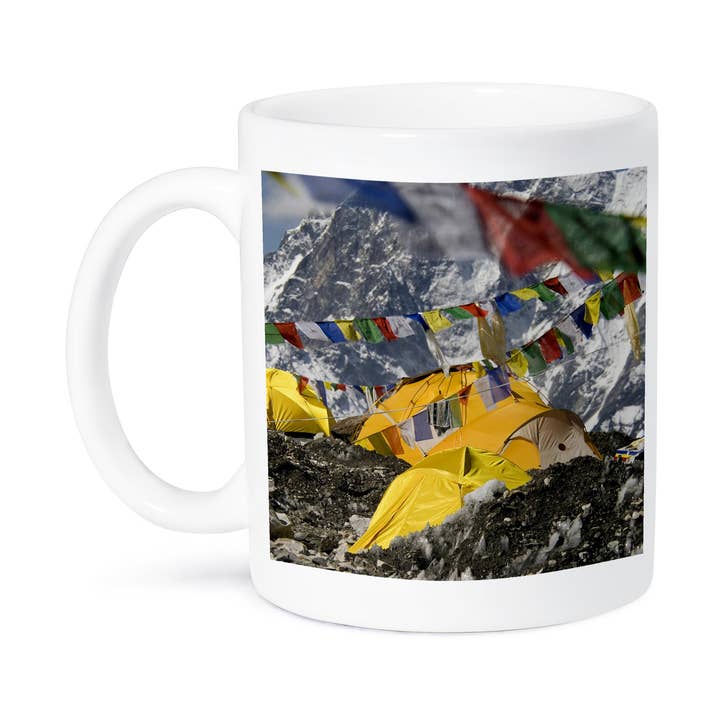 3dRose – wholesale Coffee mug – 3dRose, Nepal, Mt Everest, Base camp tents on Khumbu Glacier - AS26 DNY0034 - David Noyes, Mug8