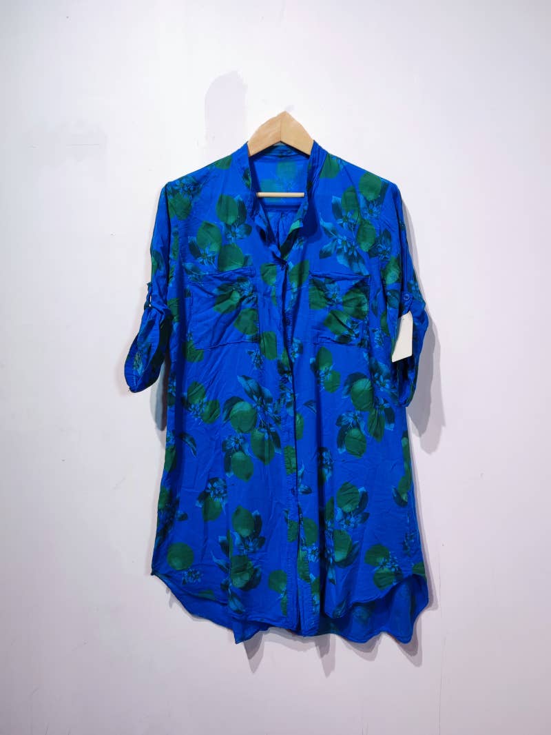 Pomelo paris - Wholesale Button Down Shirt - Women's - LISA LEMON LONG SHIRT NEW6