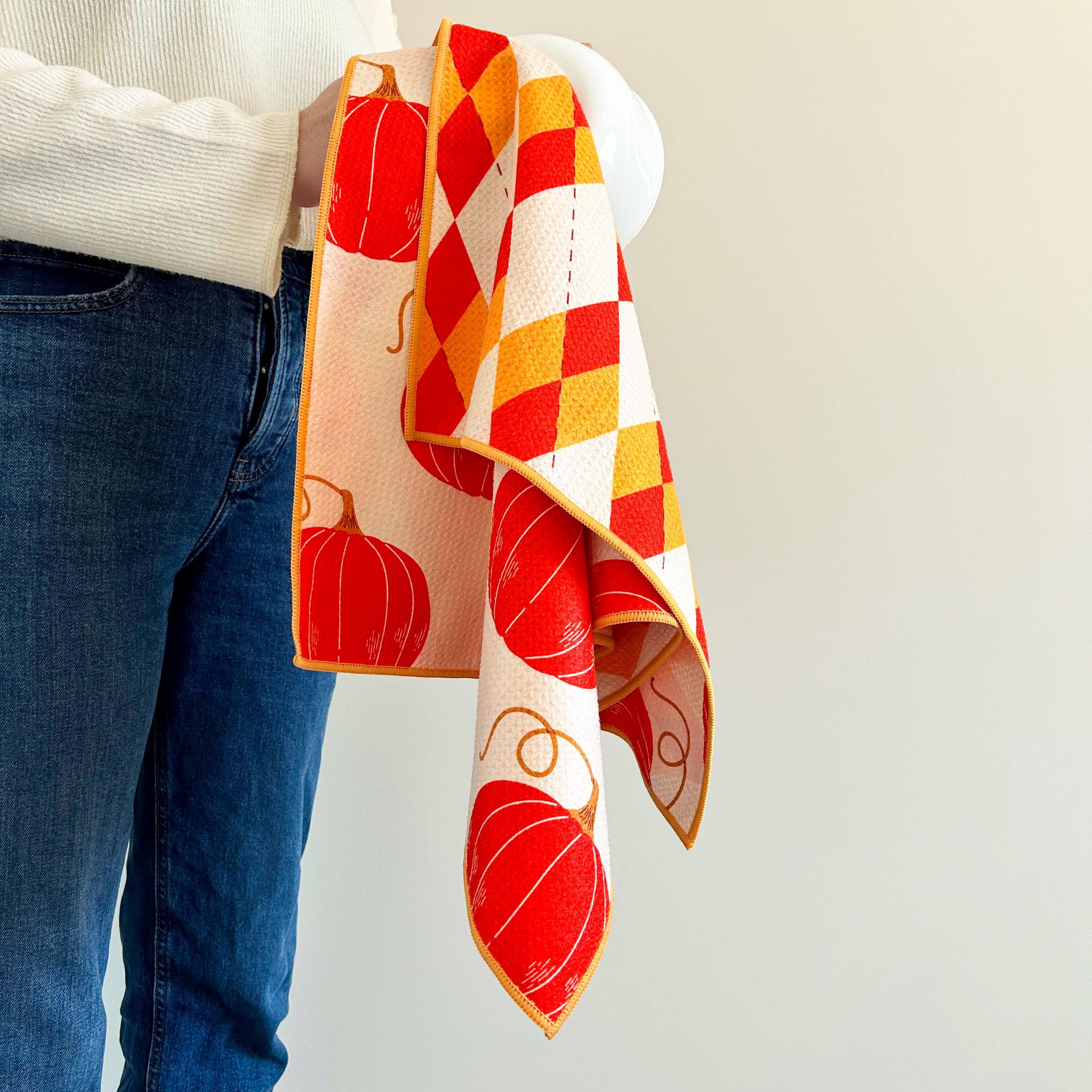 Buzzee – toalha de cozinha por atacado – Fall and Thanksgiving - Toalhas Dual Face10