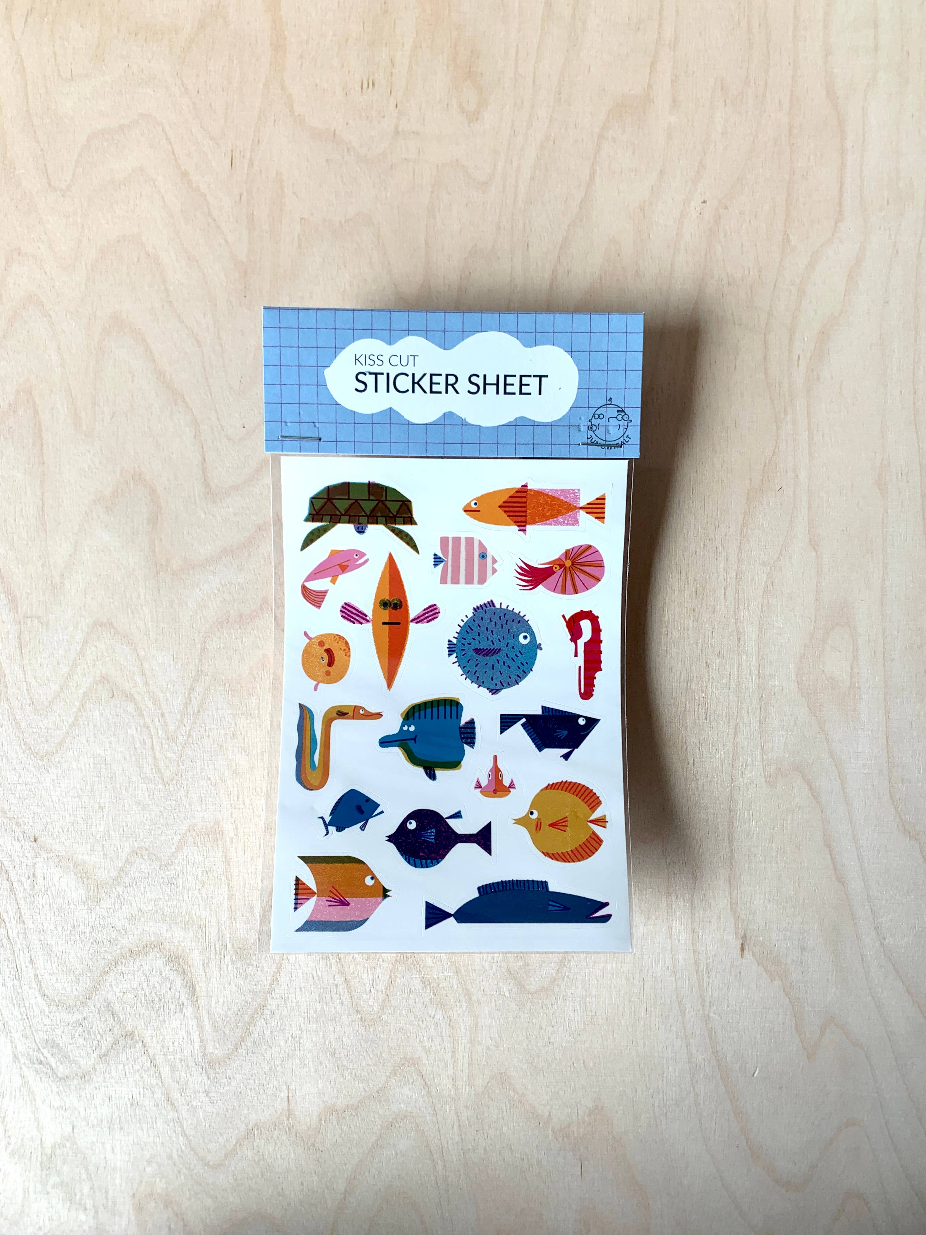 jungwiealt - Vendita all'ingrosso Adesivo - Bambini e neonati - Foglio adesivo Fish Kiss Cut2