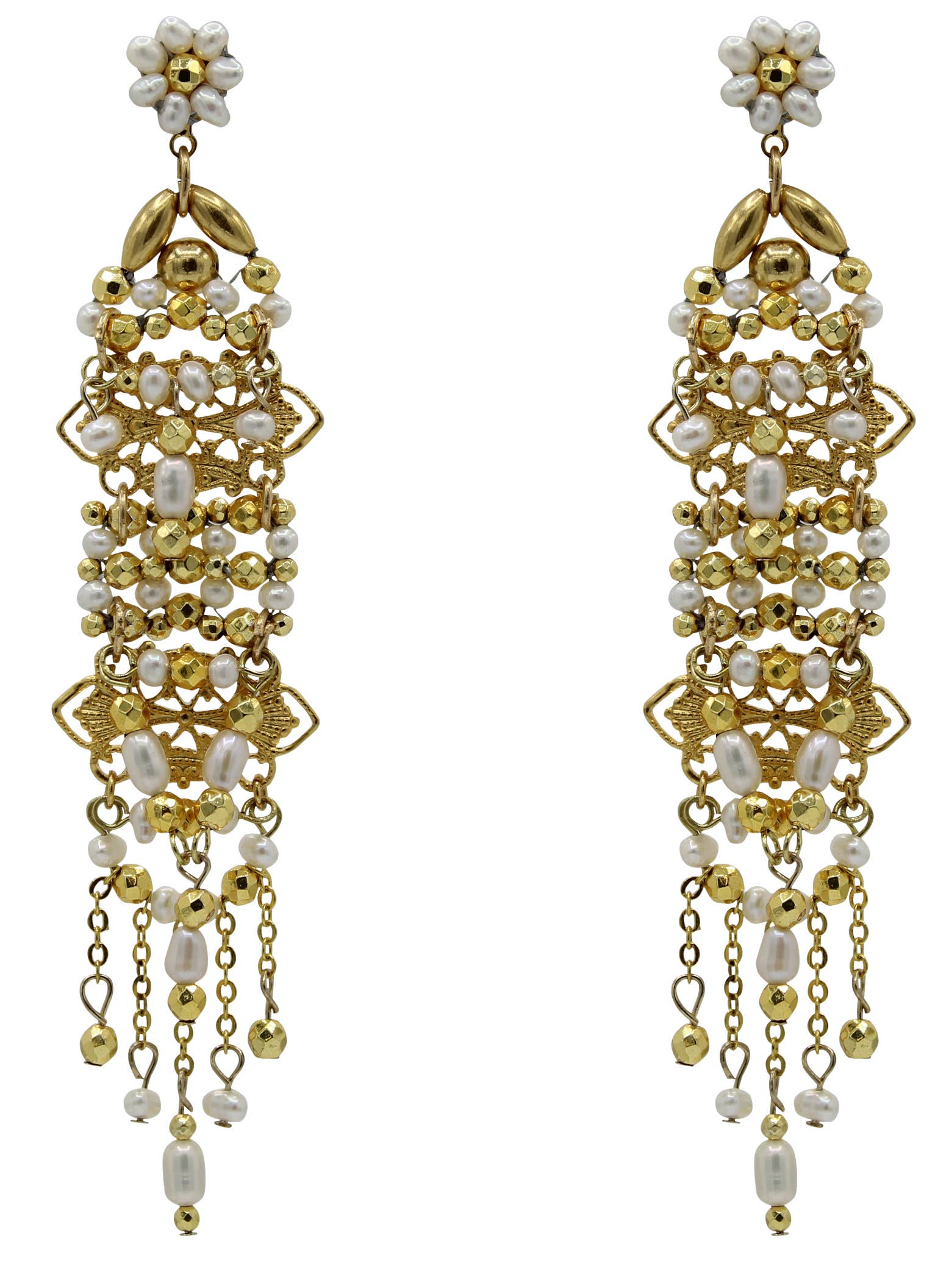 Valedon Hand pärlstav pärlörhängen för wholesale av MILLIANNA