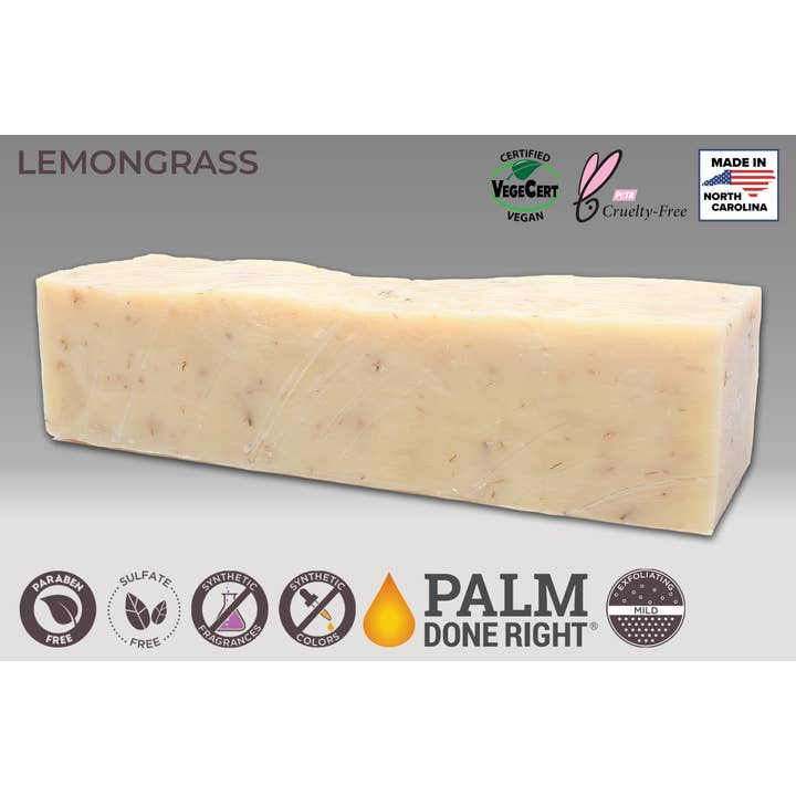 Adams Handmade Soap - Wholesale Bar Soap - Lemongrass Soap1