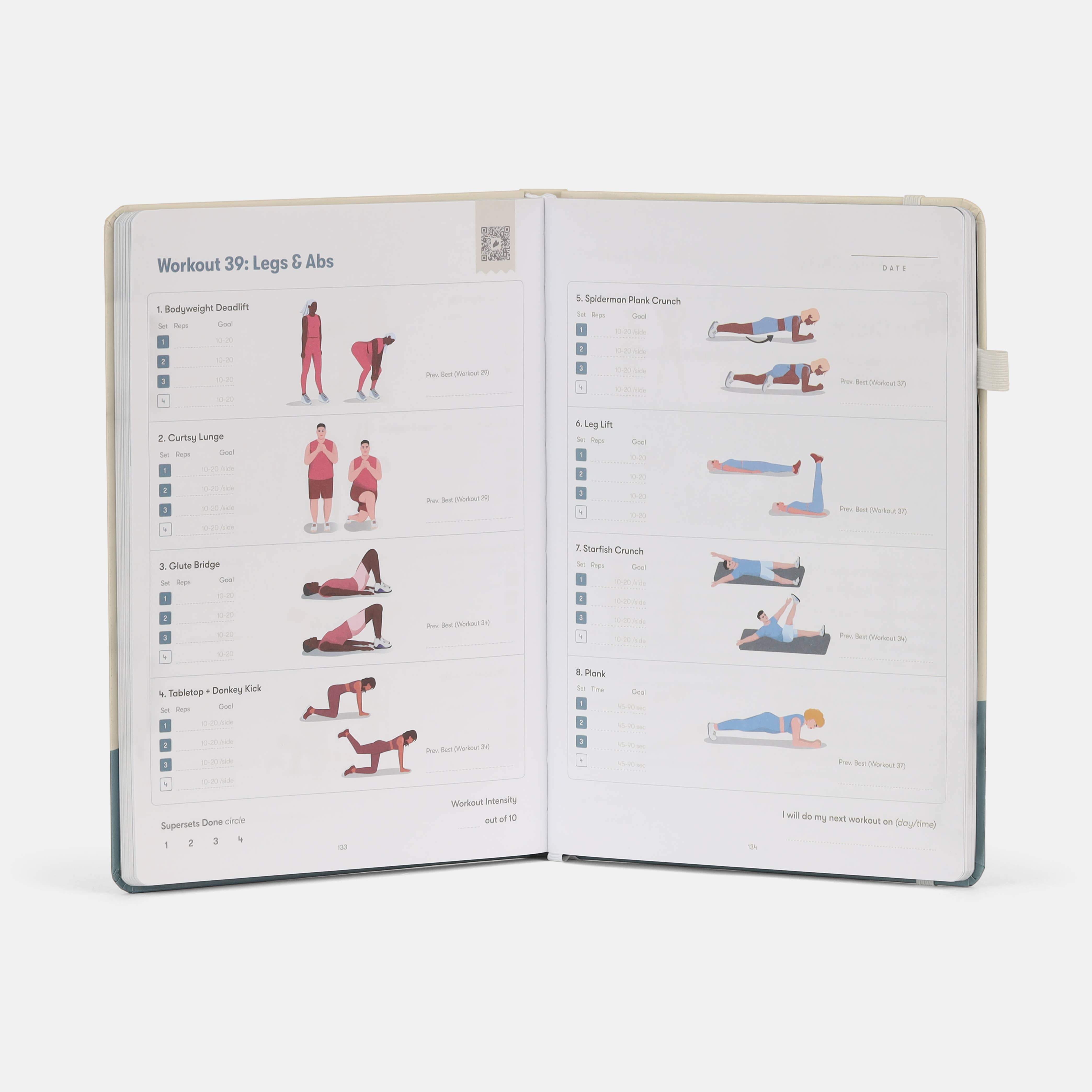 Habit Nest – wholesale Journal/diary – Bodyweight Transformation Journal3