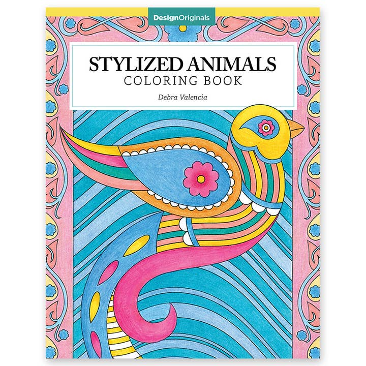 Wellspring - Vendita all'ingrosso Libro da colorare - Adulti - Libro da colorare - Animali stilizzati