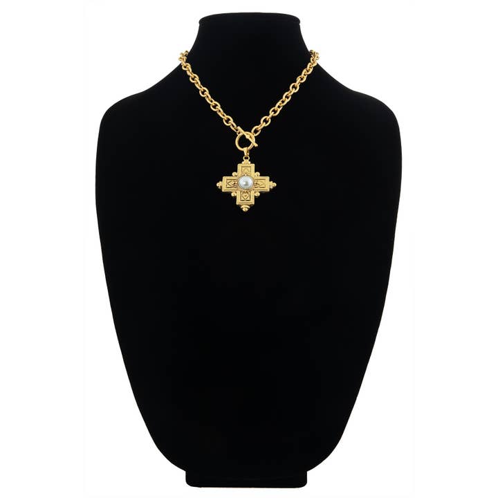 Urbanista - Wholesale Pendant/Charm Necklace - Cable Chain Necklace with Cross Pendant3