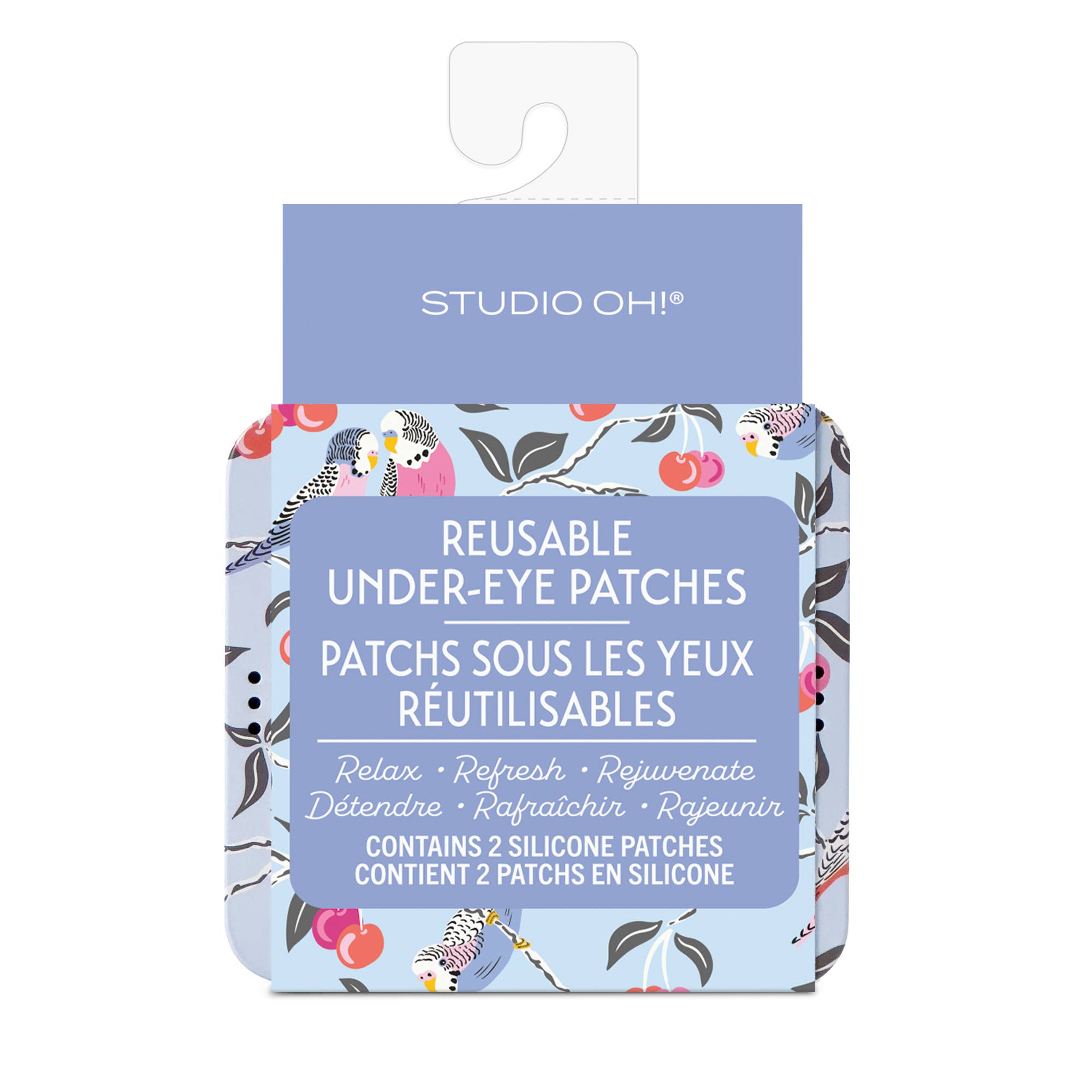 Studio Oh! - Wholesale Eye Treatment Mask - Birds in the Cherry Tree Reusable Under-Eye Patches1