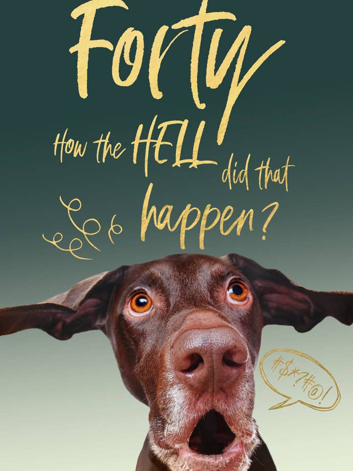 Quarenta - Como é que isso aconteceu? por atacado de Abacus Cards and Clare Maddicott Publications