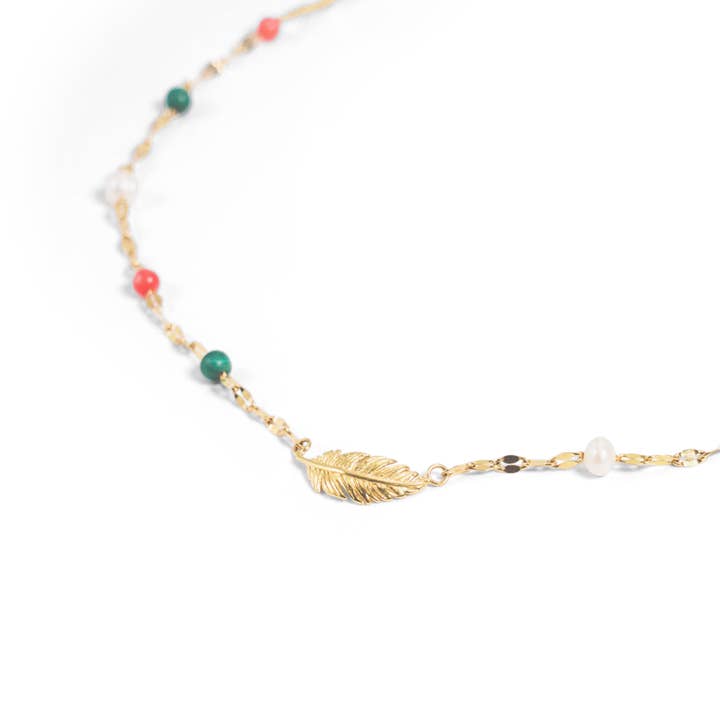 Song of Celebration Necklace - Gold for wholesale by Eden Jewelry