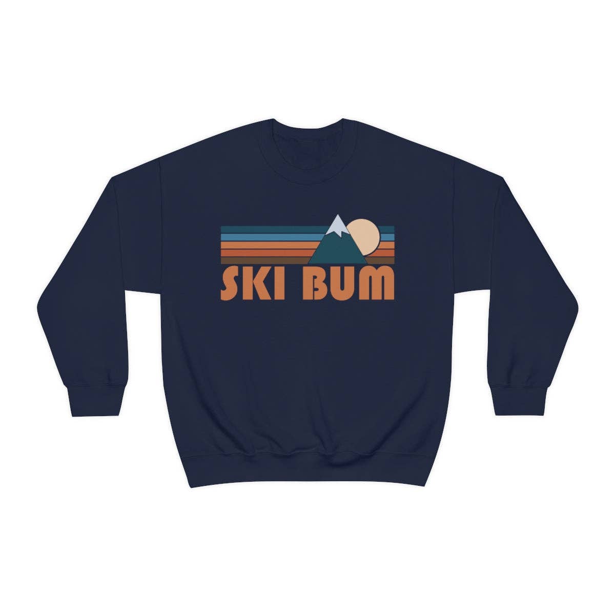Hey Mountains - Wholesale Graphic Sweatshirt - Women's - Ski Bum Sweatshirt - Retro Mountain Unisex3