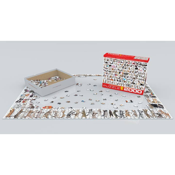 Eurographics Puzzles USA - Wholesale Puzzle - Adult - The World of Cats2