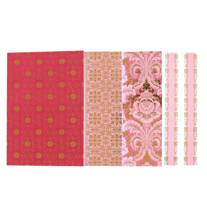 Anna Griffin Inc - Wholesale Notebook - Pink Notebook Set1