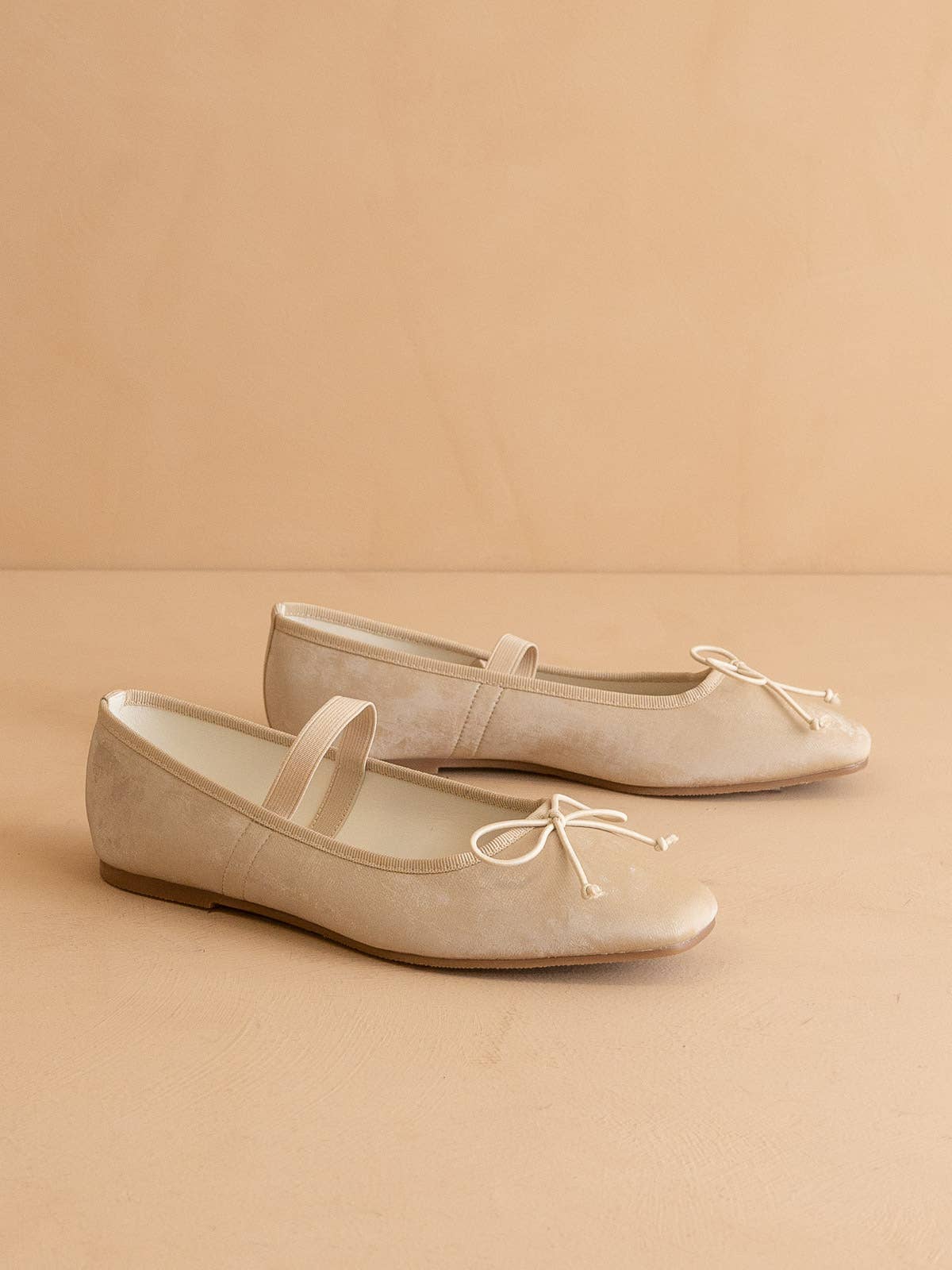 The London Beige | Ballet Pointe Flat for wholesale on Faire1