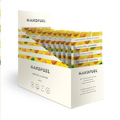 HANDFUEL - Wholesale Nuts - Lemon Marcona Almonds 40g X 120
