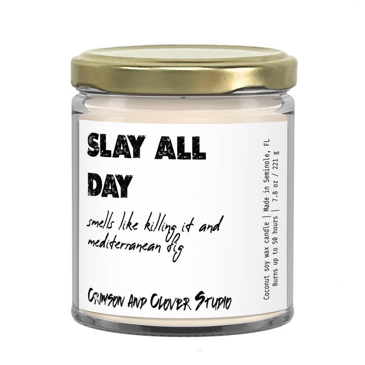 Vela Divertida para Arrasar Todo el Día para venta al por mayor de Crimson and Clover Studio