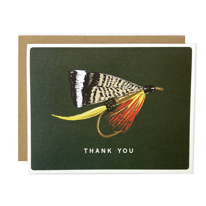 Tarjeta de felicitación de Fly Fishing para venta al por mayor de The Wild Wander