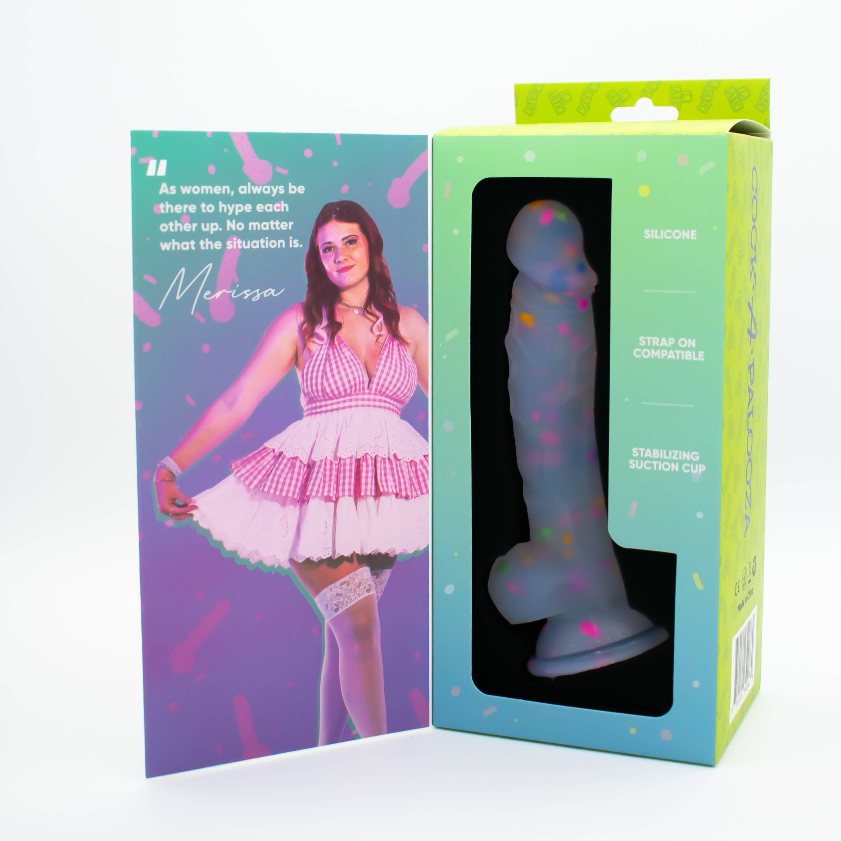 Like A Kitten - Wholesale Sex Toy - Palooza Confetti – Silicone Wellness Accessory with Suction3