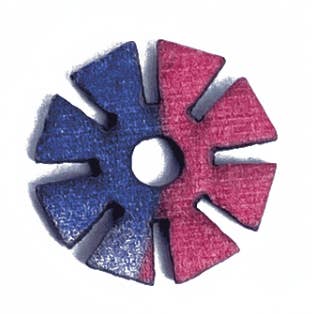 Breloque motif "bloom" à la pièce (Petite) for wholesale by Matcha Paris