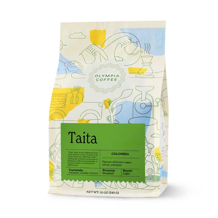 Colombie Taita pour la vente par Olympia Coffee