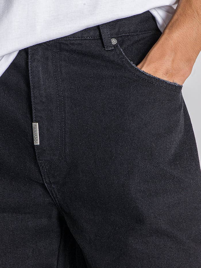 Schwarze Jeansshorts Scorpio für den Großhandel von Gianni Kavanagh