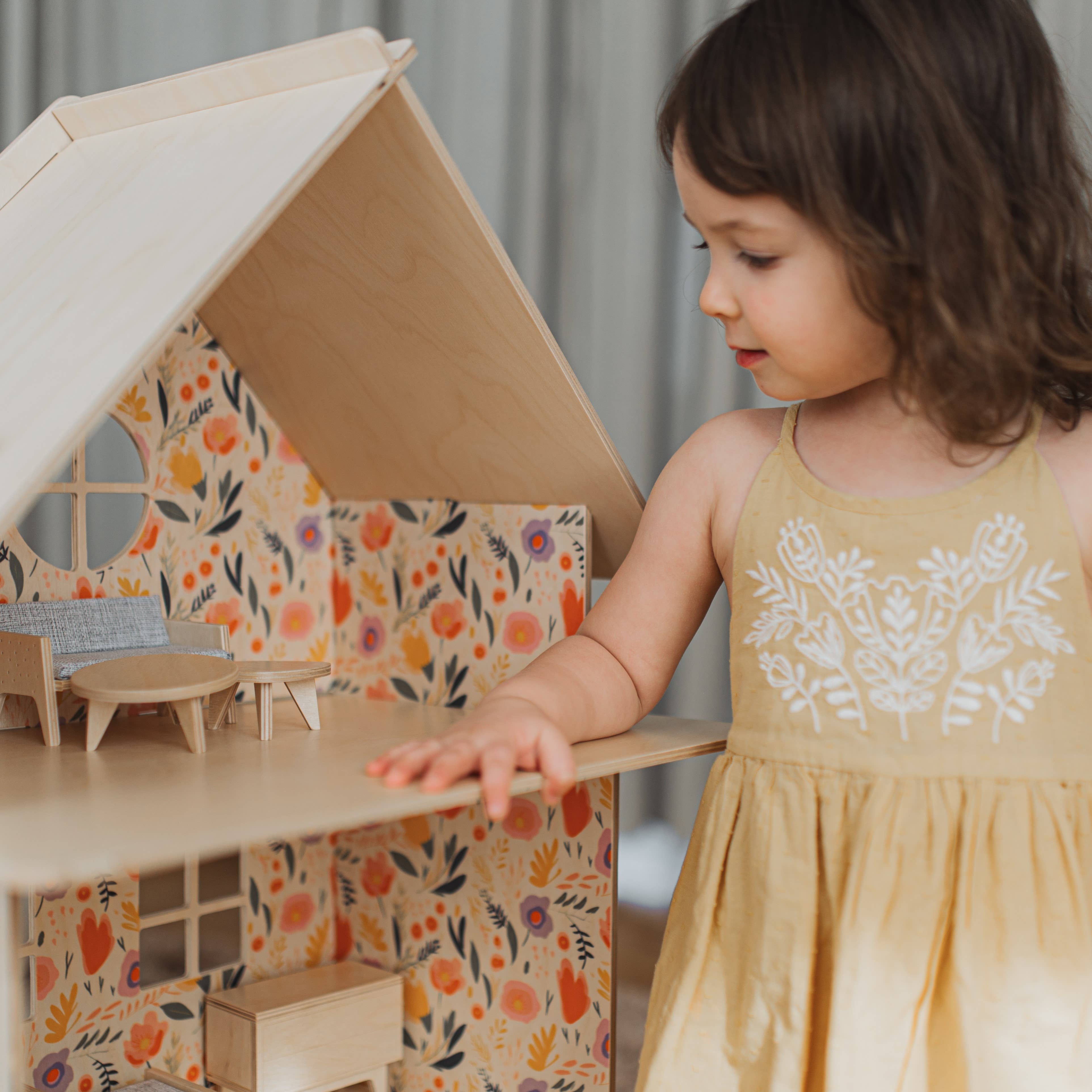 milin - Vente Accessoire de poupée – enfant - Meubles en bois pour maison de poupée, Meubles miniatures13
