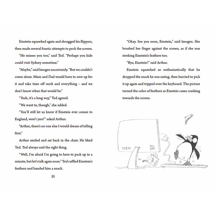 EDC Publishing - Wholesale Early Reader Book (6-8) - Einstein the Penguin: The Case of the Fishy Detective1