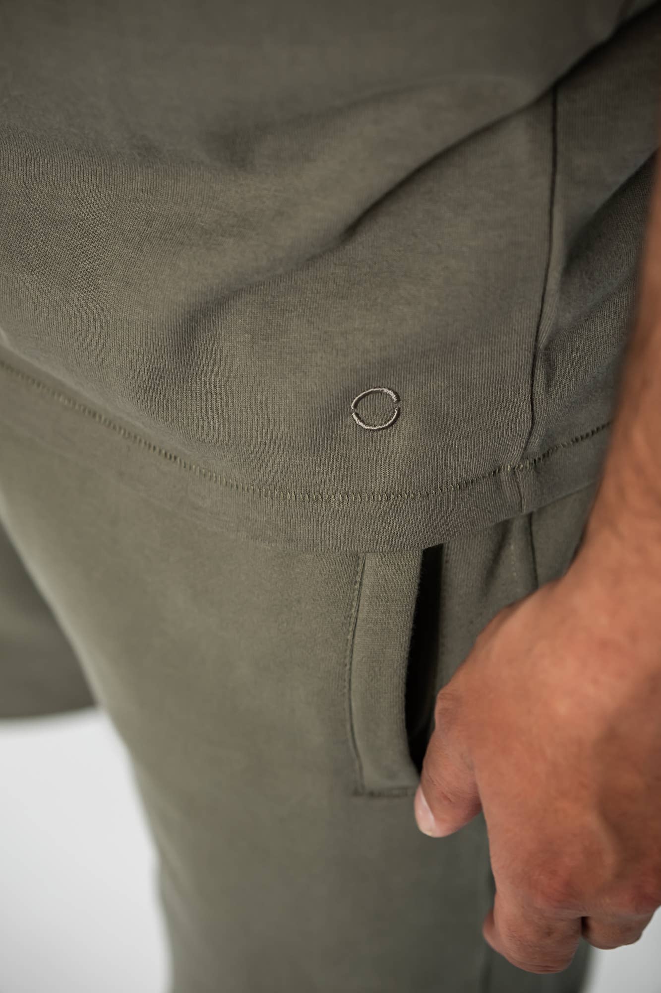 Tourn - Wholesale Shorts - Men's - James French Terry Khaki Short2