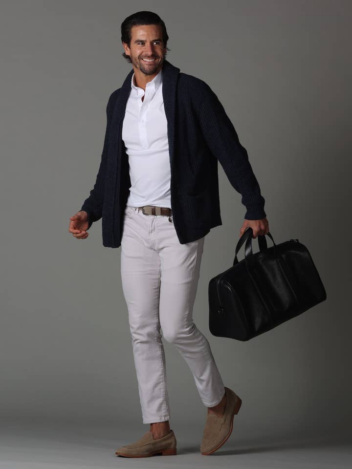 Collars & Co. - Wholesale Polo - Men's - Oxford Button Down Collar Polo White