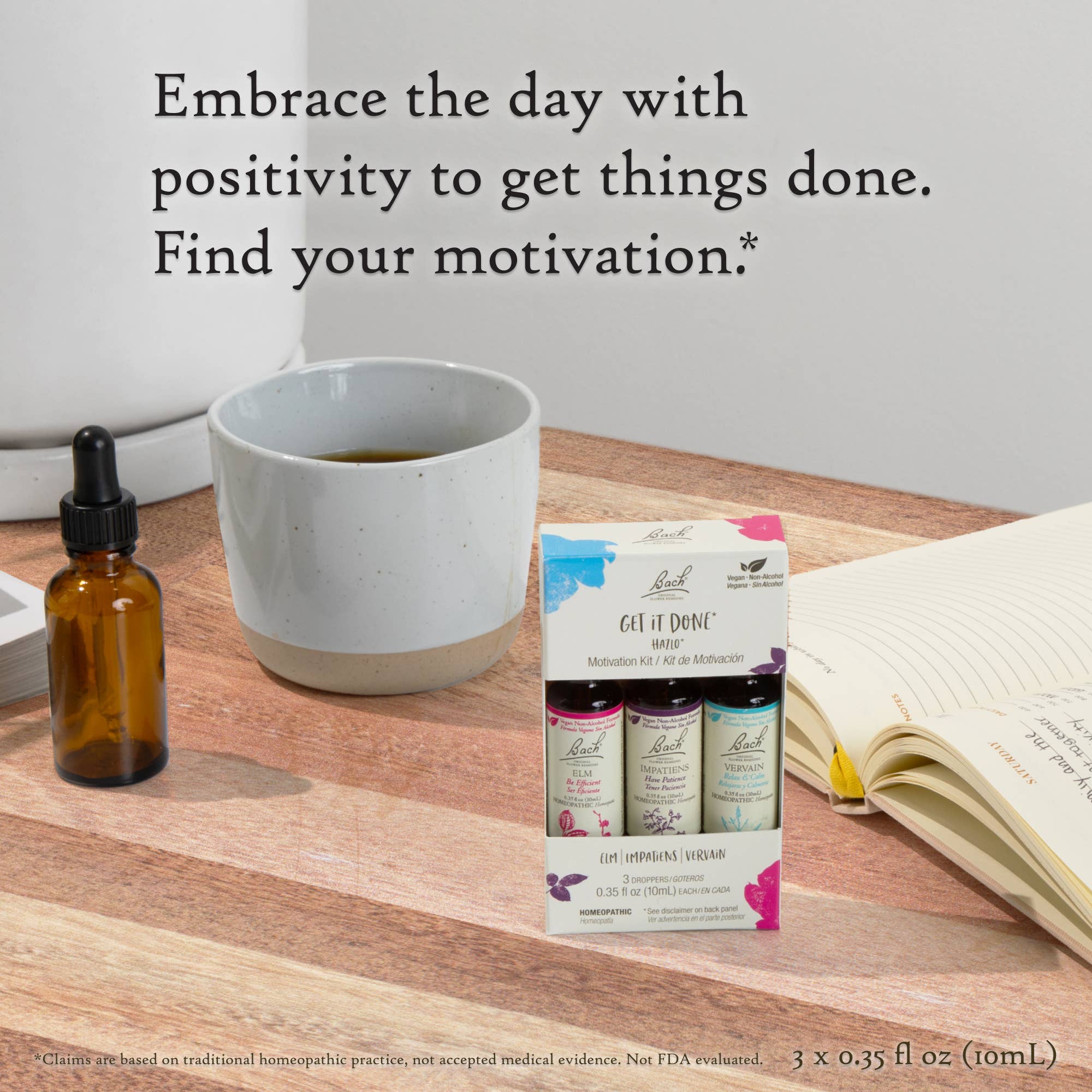 RESCUE & Bach Original Flower Remedies - Wholesale Oral Supplement/Vitamin - Bach Original Flower Remedies, Get It Done Trio Kit1