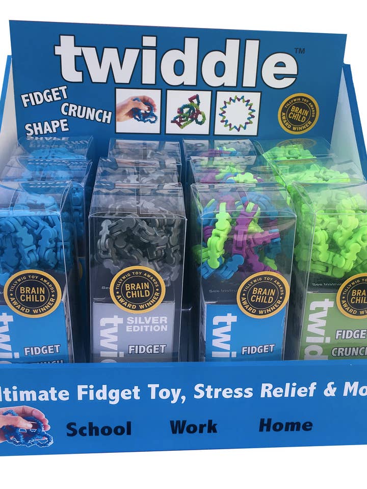 Zorbitz Twiddle 12 pc Display for wholesale by Zorbitz