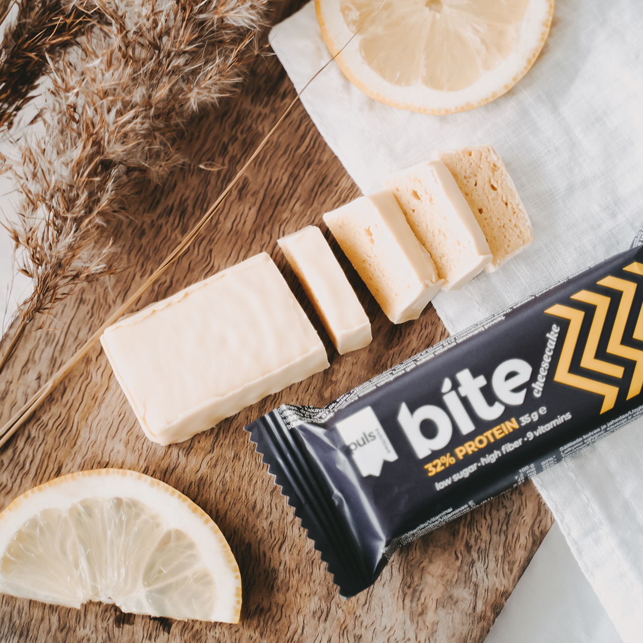 Puls Nutrition – wholesale Snack bar – BITE Protein bar Cheesecake 35 g2