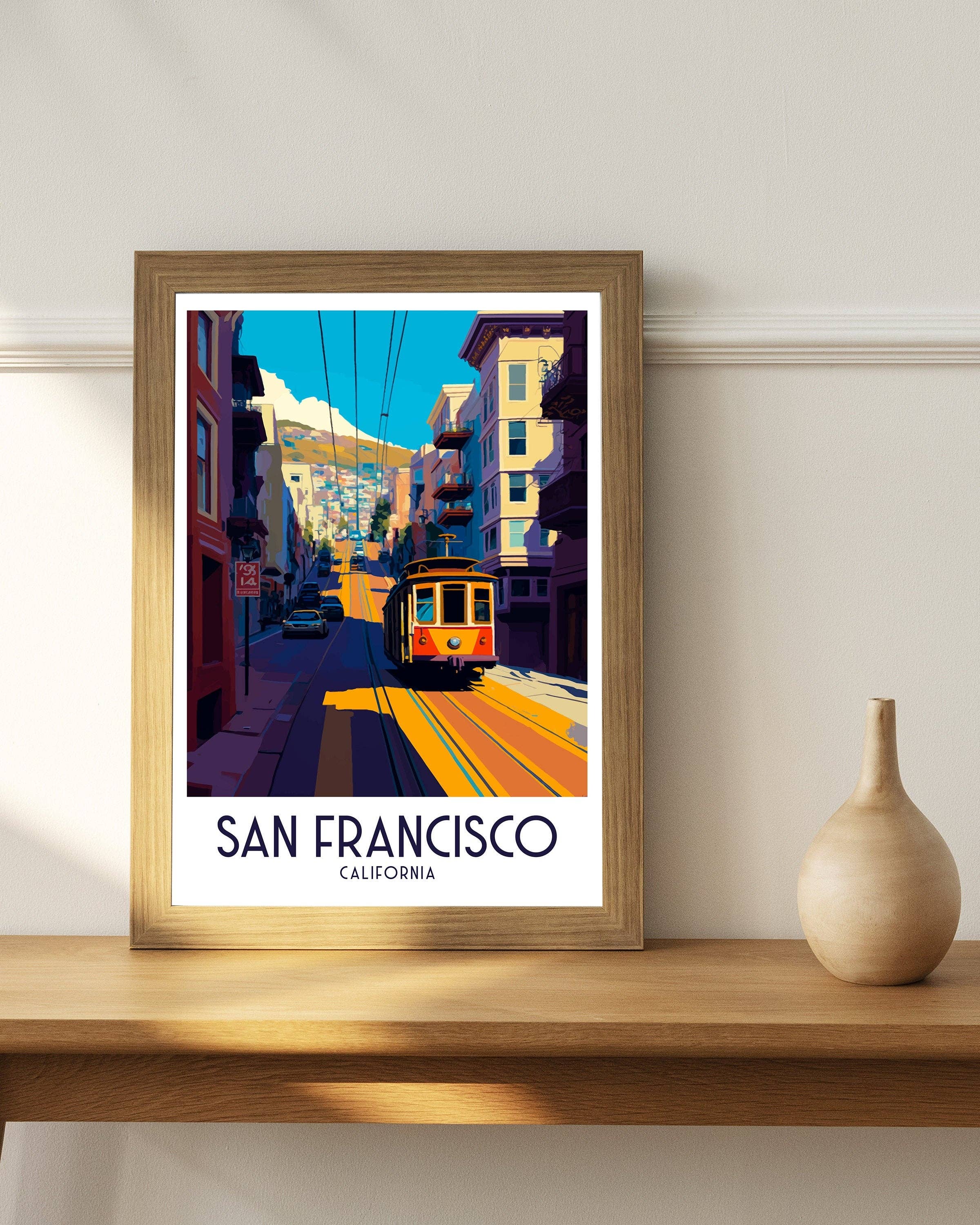 InkNPrintz – wholesale Poster – San Francisco Travel Poster3