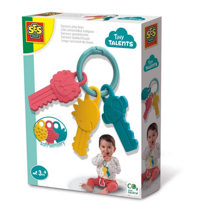 Sensory Play Keys for wholesale by Robbie Toys Ltd