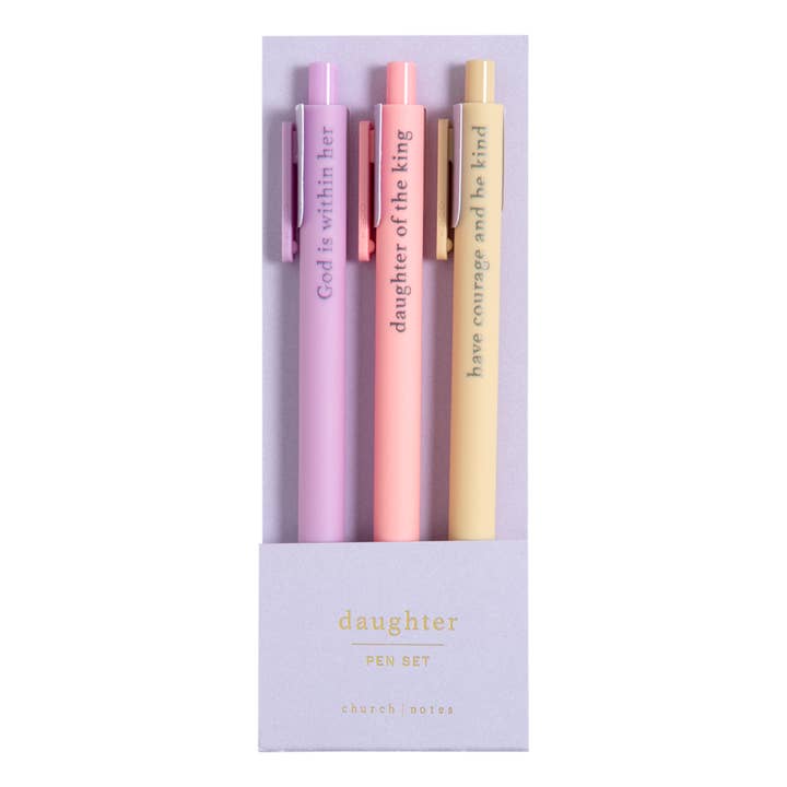 Church Notes Co. - Wholesale Pen - Daughter Pen Set