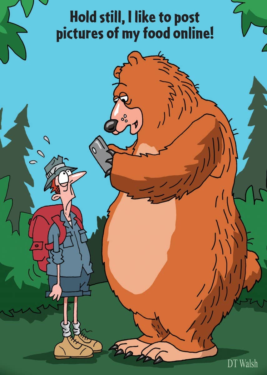 Oatmeal Studios - Wholesale Birthday Card - Bear Food Birthday Card - 89531