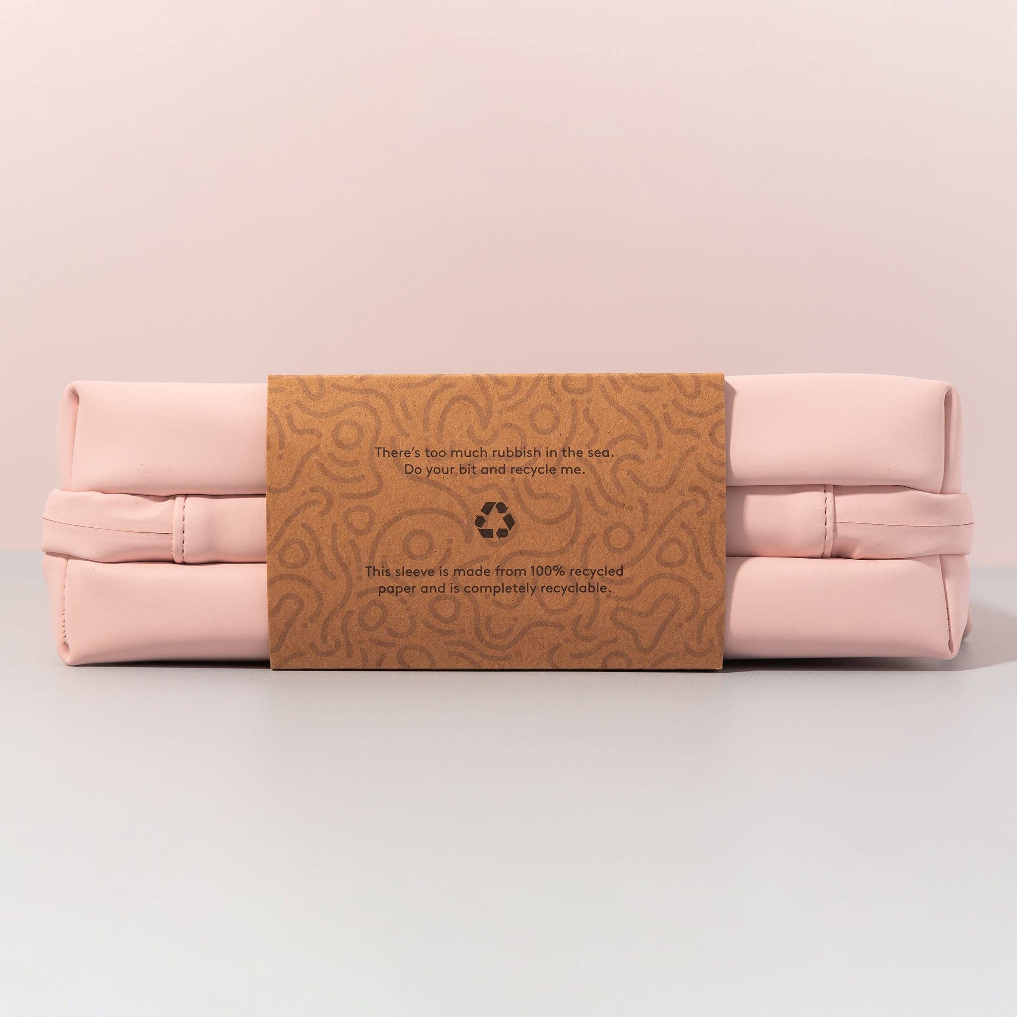 OneNine5 - Wholesale Toiletry Bag - Women's - Eco Travel Wash Bag, Komodo Pink9