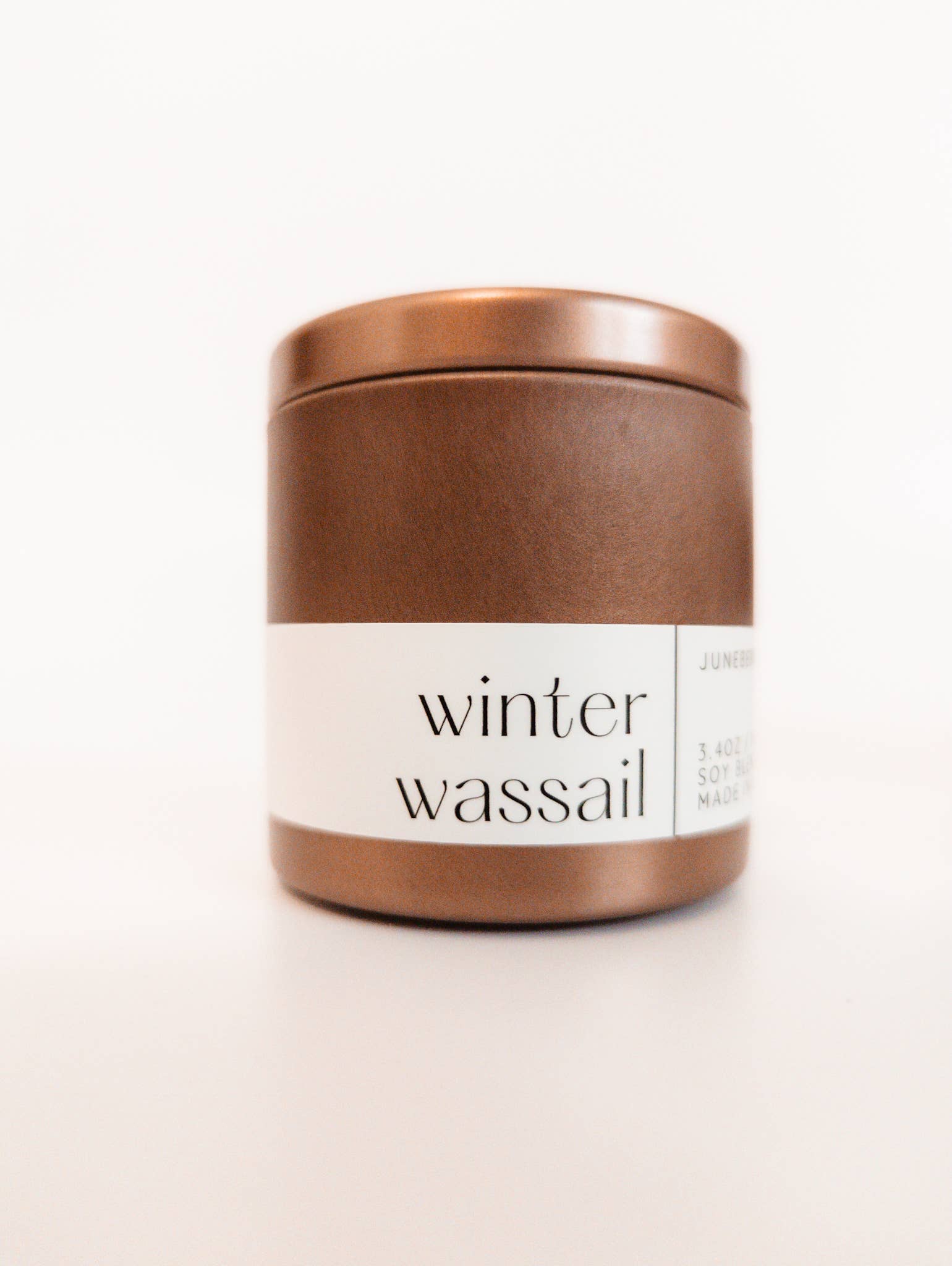 juneberryplace home fragrances - Candles, Diffusers & Sprays - Wholesale Jar/Filled Candle - Winter Wassail Holiday Candle with Crackling Wood Wick1