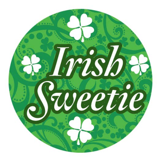 BT501- Irish Sweetie 1.25" Button for wholesale by Kalan