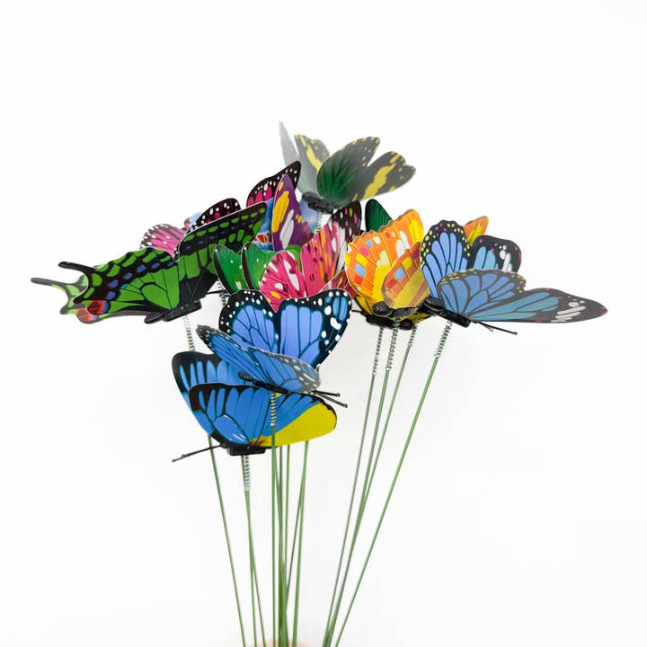 Butterfly on Wire Stem for wholesale by Gifts Amazing!