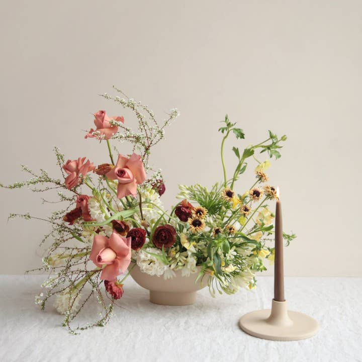 The Floral Society - Wholesale Tapered candle/candlestick - 9" Dipped Taper Candles5