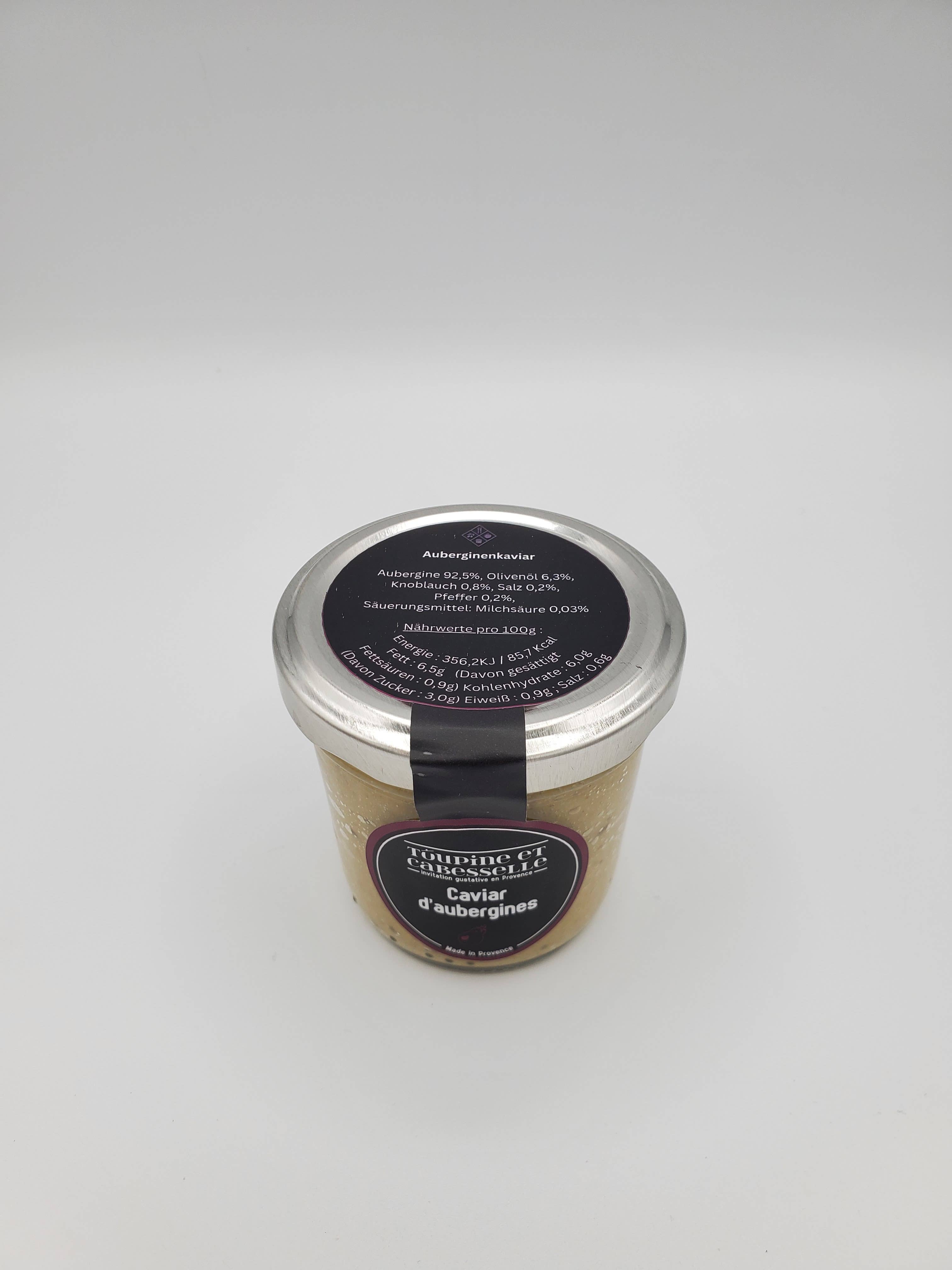 Toupine et Cabesselle - Vendita all'ingrosso Confettura - Caviale di melanzane1