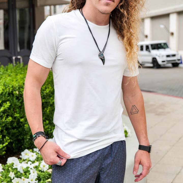 USA Palm – wholesale T-shirt – men's – Premium Crew Curve Hem Short Sleeve64