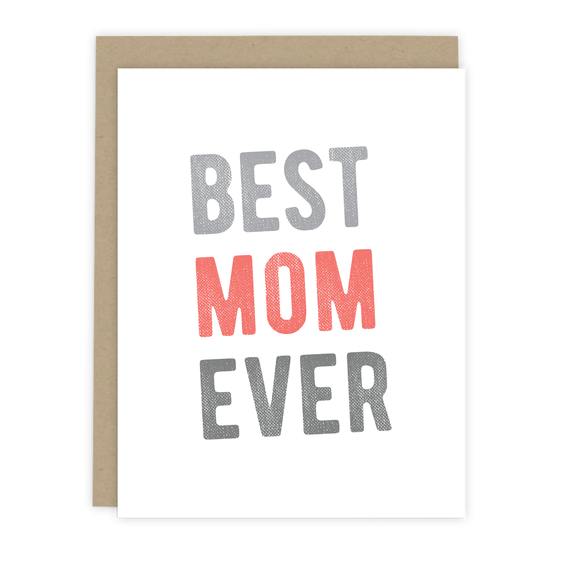 7th & Palm - Wholesale Mother's Day Card - Best Mom Ever Greeting Card - Modern Mother's Day Card0