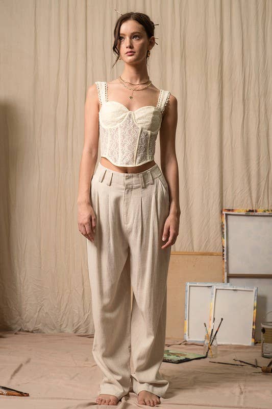 ILLA ILLA - Wholesale Corset - Women's - Floral Lace Corset8