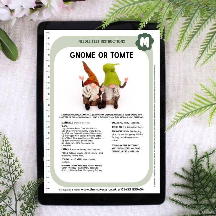 The Makerss - Wholesale Craft Sewing Kit - Gourmet Mouse Small Needle Felt Kit4