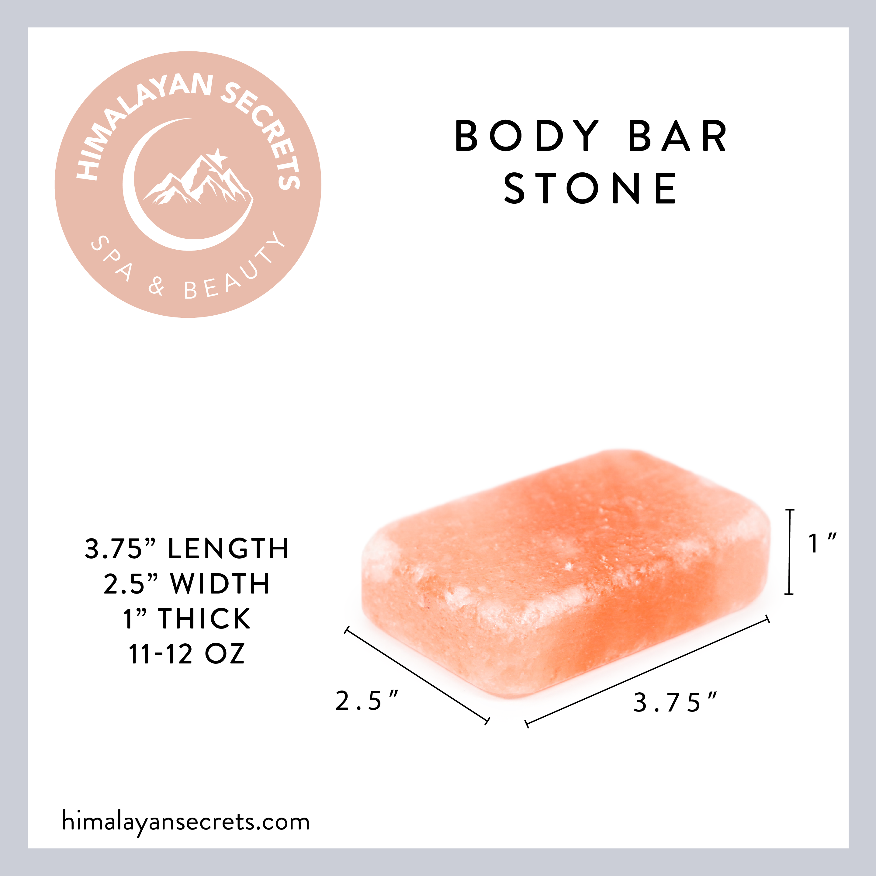 Himalayan Secrets - Wholesale Body Massager - BULK Body Bar Stones - Pack of 85