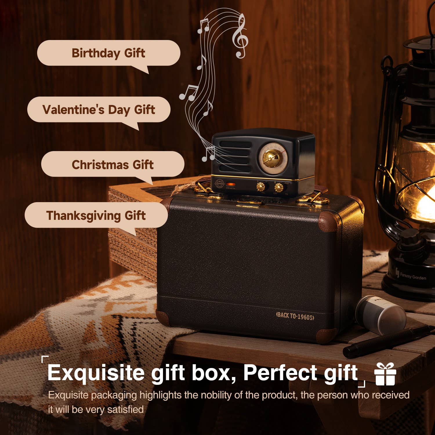 Muzen - Wholesale Speakers - MUZEN OTR Metal Wireless Portable FM Radio Bluetooth Speaker6