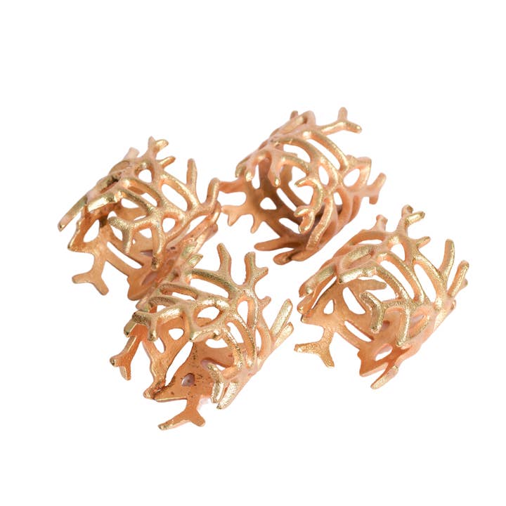 ThinggCo. - Wholesale Napkin Ring - Intricate Web Napkin Rings (Pack of 4)1