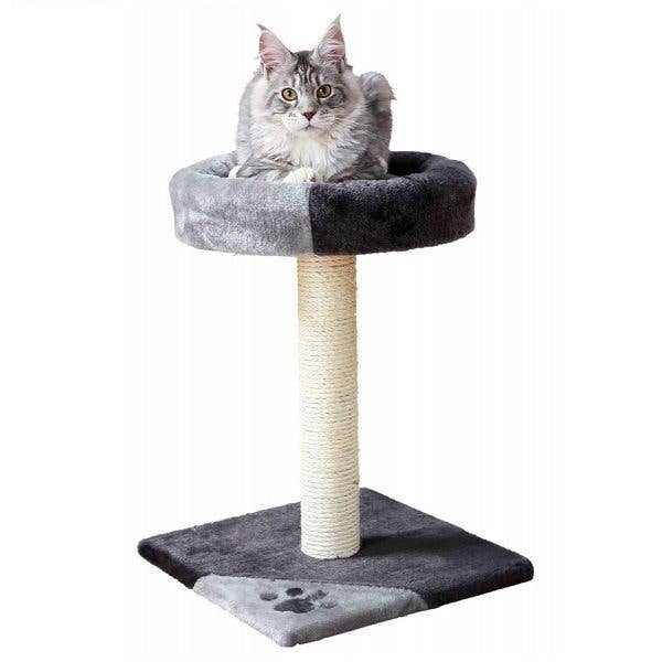 Trixie Junior Cat Tree Tarifa Scratching Post Grey/Black for wholesale by Trixie UK