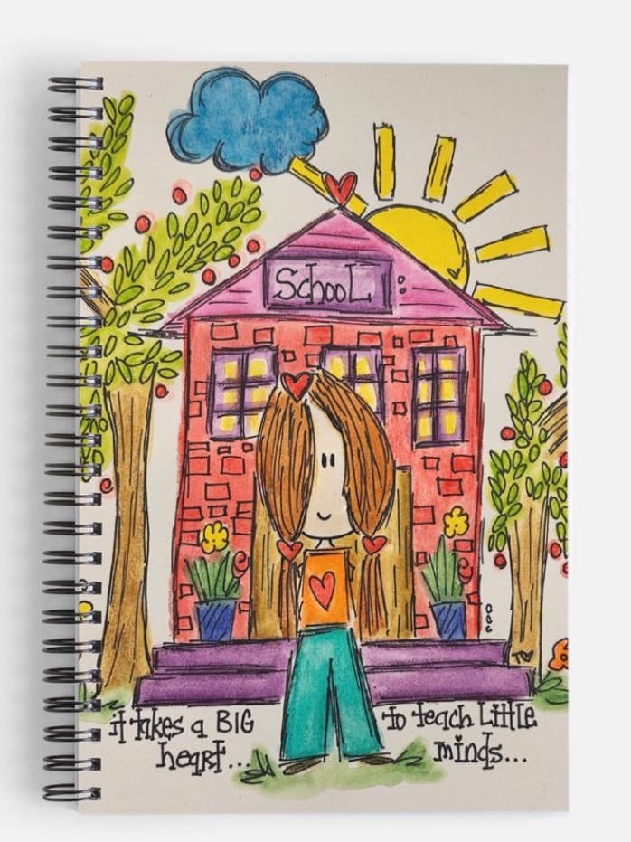 Insegnante, saggezza, taccuino, diario, scuola per la vendita all'ingrosso da parte di I Doodle Do You