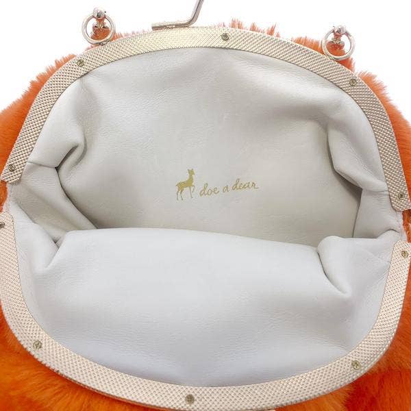 Doe a Dear - Wholesale Shoulder Bag - Kids - P60 B9553 Bunny Furry Purse (2 Colors)